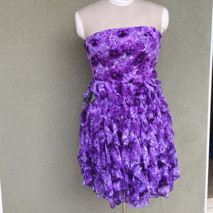 WhiteHouse Black Market Strapless dress .